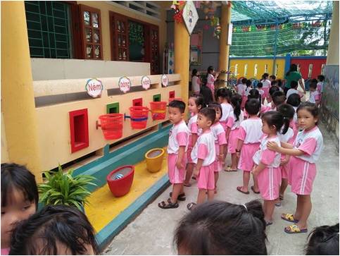 Giờ thể thao của các Bé
