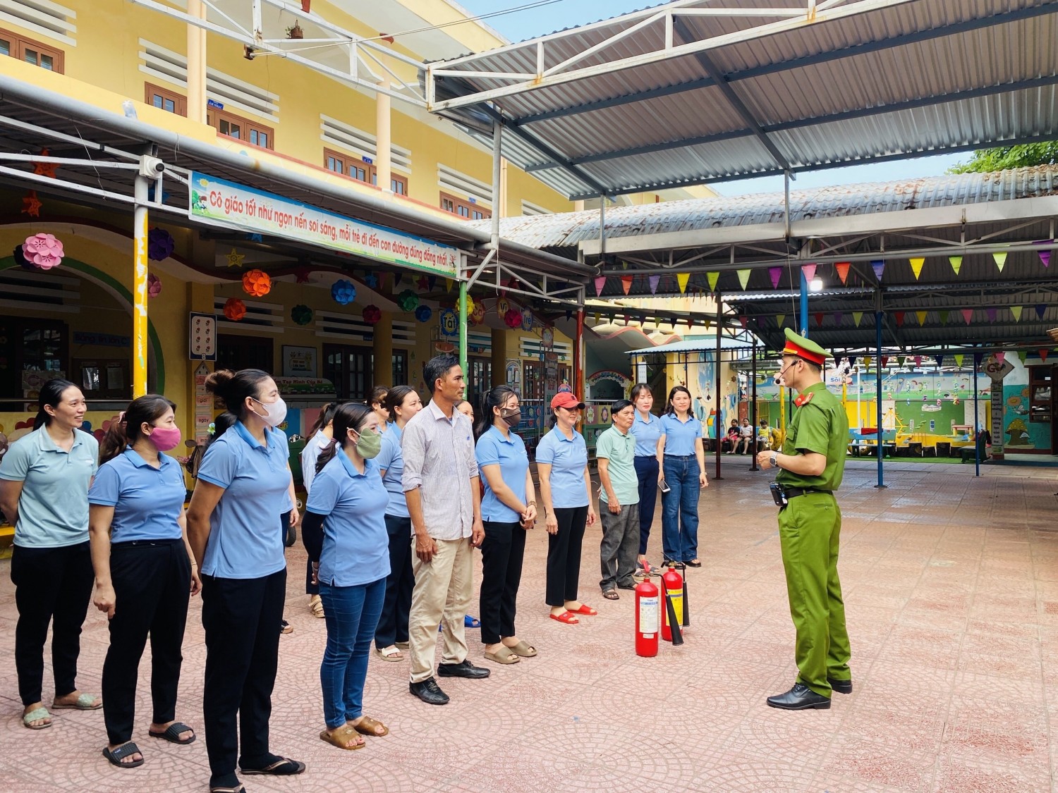 Tập huấn phòng cháy chữa cháy